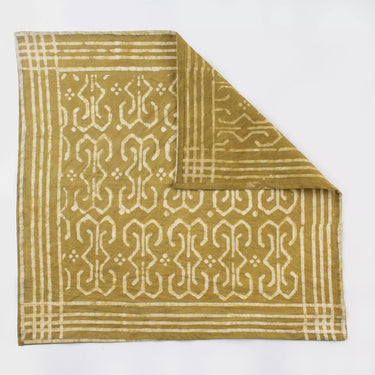 Cotton Dabu Hand Block Print Face Wrap for Men And Women