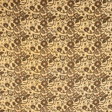 Cotton Floral Dabu Hand Block Print Fabric For Clothing