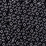 Cotton Hand Block Block & White Fabric For Dress Material