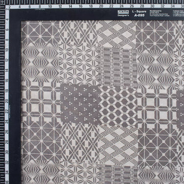 Cotton Hand Block Printed Dabu Kashish Dress Fabric