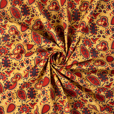 Cotton Hand Block Printed Fabric
