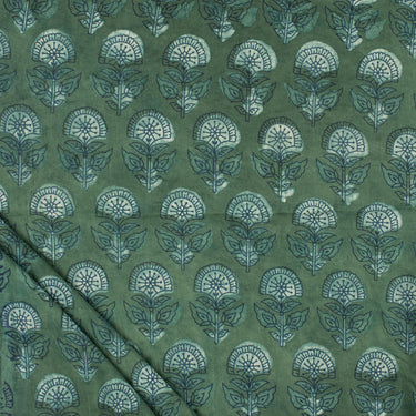 Cotton Hand Block Printed Fabric Perfect for Daily Wear Cloth