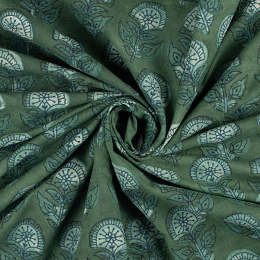 Cotton Hand Block Printed Fabric Perfect for Daily Wear Cloth