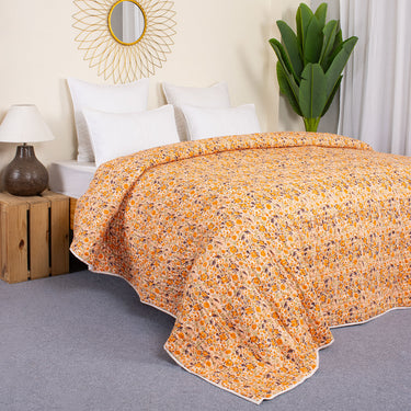 Cotton Indian Kantha Blanket
