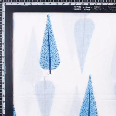 Cotton Jaipuri Leaf Hand Block Printed Dress Fabric Cloth 
