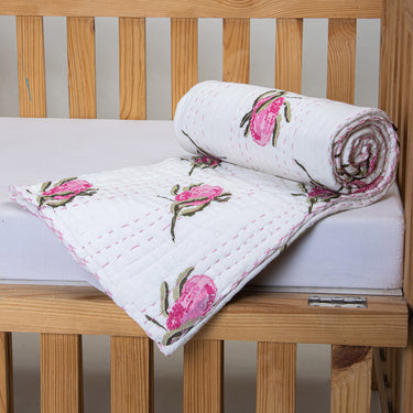 Cotton Kantha Homemade Baby Quilts