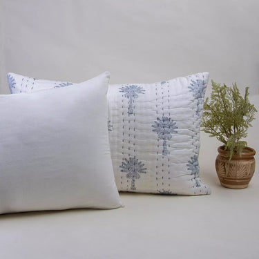Cotton Kantha Soft Quilted Pillow Cover 