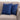 Cotton Plain Blue Cushion Cover for Chair Online