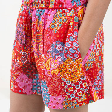 Cotton Printed Cord Set For Women , short