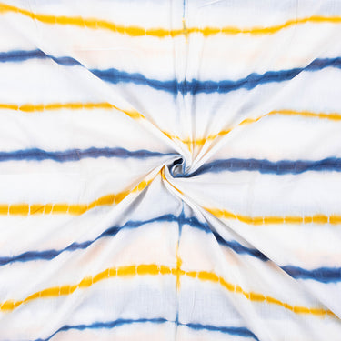 Cotton Shibori Tie Dye Fabric for Kurti