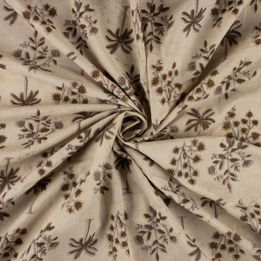 Dabu Block Printed Cotton Running Fabric