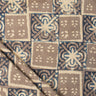Dabu Floral Cotton Hand Block Printed Kantha Fabric