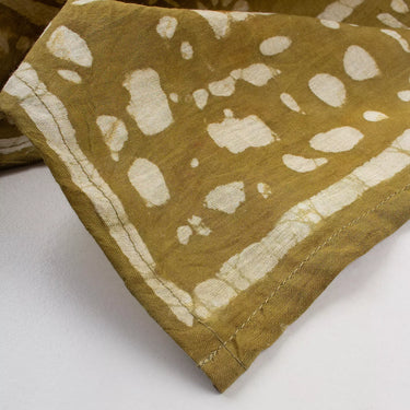Dabu Hand Block Print Cotton Wrap Bandana for Men & Women