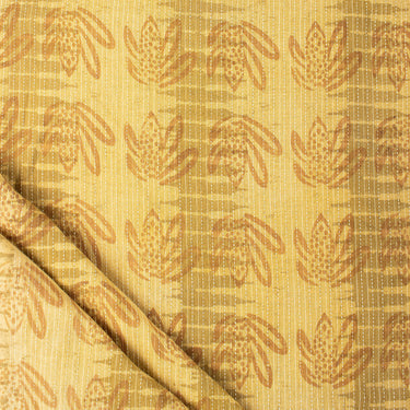 Dabu Hand Block Printed Kantha Work Fabric