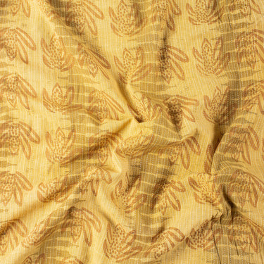 Dabu Hand Block Printed Kantha Work Fabric