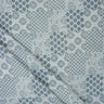 Dabu Kashish Blue Patchwork Hand Block Printed Cotton Fabric