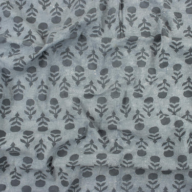 Dabu Kashish Booti Hand Block Print Fabric Pure Cotton 