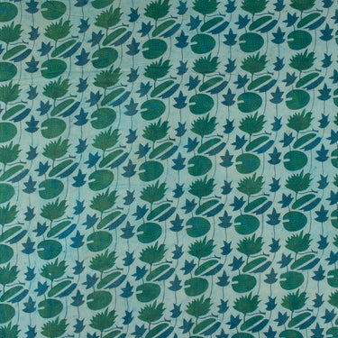 Dabu Leaf Block Printed Cotton Best Fabric For Kurti Online