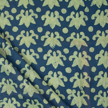 Dabu Organic Cotton Hand Block Printed Fabric