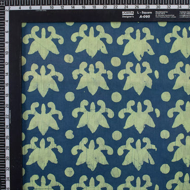 Dabu Organic Cotton Hand Block Printed Fabric