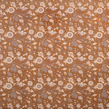 Dabu Running Hand Block Printed Fabric