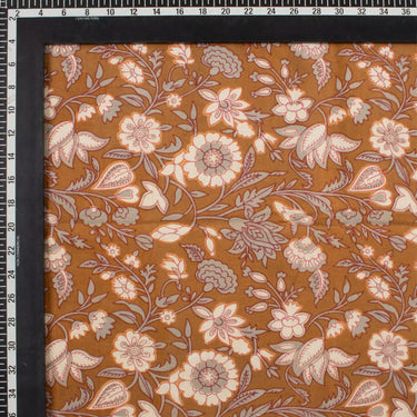 Dabu Running Hand Block Printed Fabric