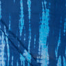 Dark Blue Cotton Tie Dye Shibori Dress Material Fabric