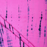 Dark Pink Shibori Tie Dye Handmade Cotton Fabric