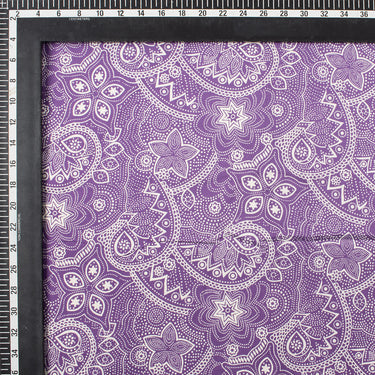 Discharge Hand Block Printed Fabric