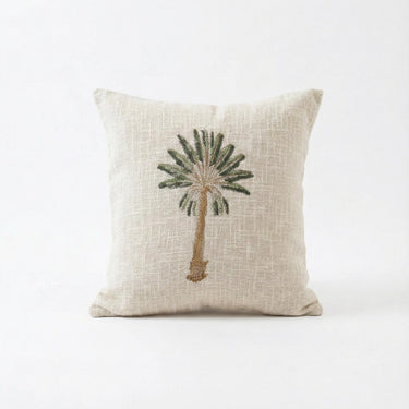 Dmaasa Palm Printed Cotton Cushion Cover Sets