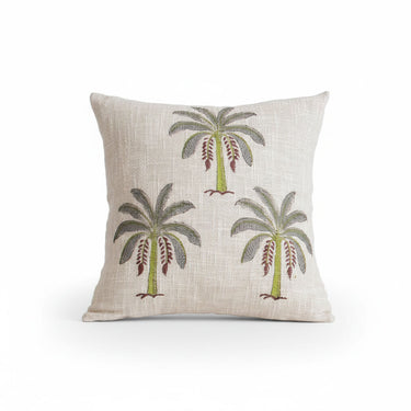 Dmaasa Palm Printed Handmade Cushion Covers