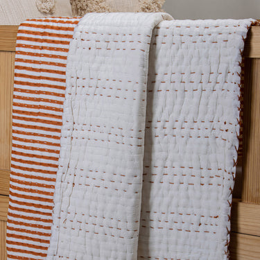 Eco-Friendly Striped Print Cotton Handmade Baby Quilts
