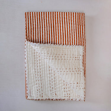 Eco-Friendly Striped Print Cotton Handmade Baby Quilts