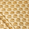 Elephant Hand Block Bagru Print Cotton Fabric