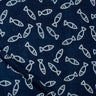 Fish Cotton Hand Block Print Fabric