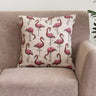 Flamingo Bird Print Cotton Cushion & Throw Gift Sets for Women