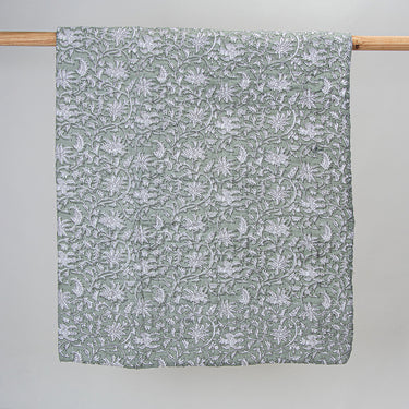 Floral Cotton Kantha Baby AC Blankets