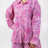 Floral Hand Block Printed Cotton Ladies Cord Set