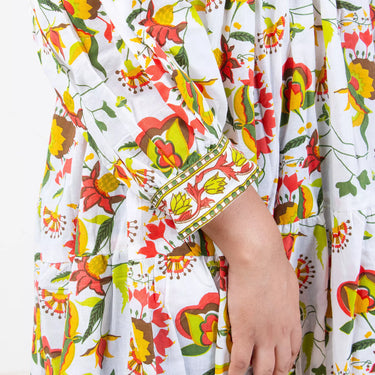Floral Printed Casual Maxi Long Dresses for Women