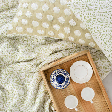 Floral Printed Cotton Winter Blanket Quilts