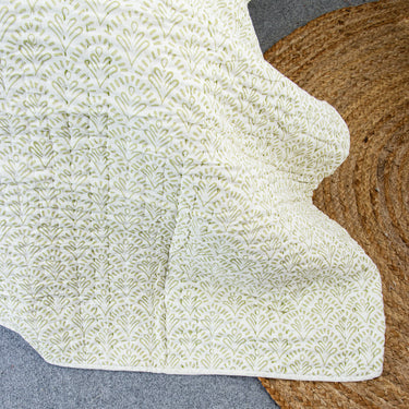 Floral Printed Cotton Winter Blanket Quilts