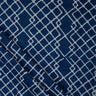 Geometric Blue Indigo Hand Block Print Fabric 
