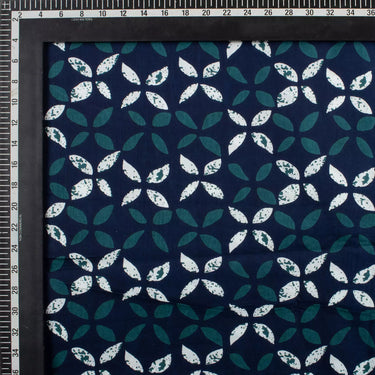 Geometric Hand Block Prited Textile Cotton Fabric