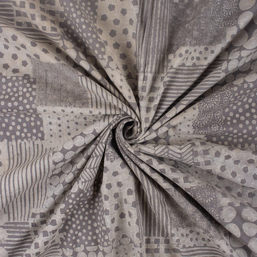 Geometrical Dabu Kashish Cotton Hand Block Print Fabric