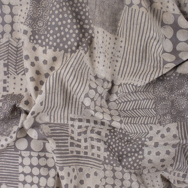 Geometrical Dabu Kashish Cotton Hand Block Print Fabric