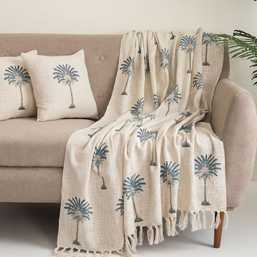 Gifts for Mom on Her Birthday Printed Throw & Cushion Cover
