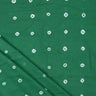 Green Bandhani Cotton Printed Fabric at Best Prices