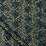 Green Cotton Dabu Hand Printed Kantha Fabric