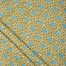 Green Cotton Polkas Dot Hand Block Printed Dabu Fabric