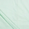 Green Stripe Hand Block Printed Pure Cotton Fabric